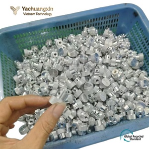Tuercas hexagonales de aleación de aluminio con acabado de color natural M14 H16 para orificio ciego - Product Image 4