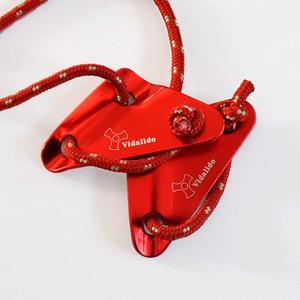 Vidalido แผ่นปรับรูสามรู, แผ่นหยุดกระโจมอุปกรณ์เสริมสำหรับเต็นท์ห่วงเชือกลมแผ่นสามเหลี่ยม - Product Image 3