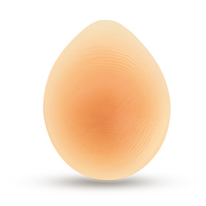 Prótesis de Seno de Silicona 100%, Forma de Lágrima, Color Beige Suave, 120g/unidad, para Pecho Pequeño y Plano, Duración de 2 a 6 Años, Favoritas - Product Image 2