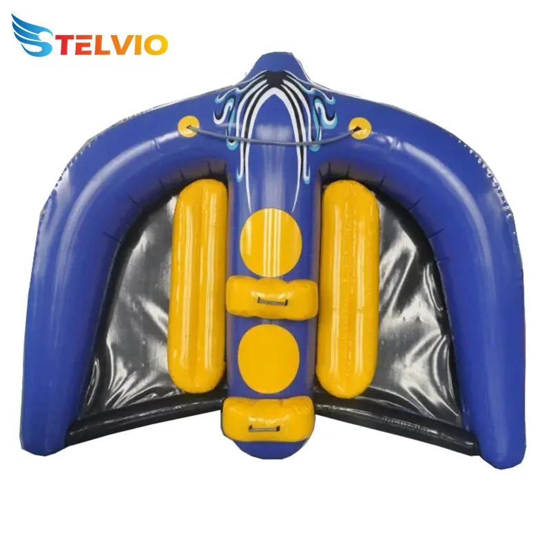 Crazy water sports game inflatable flying towables manta ray with cheaper price