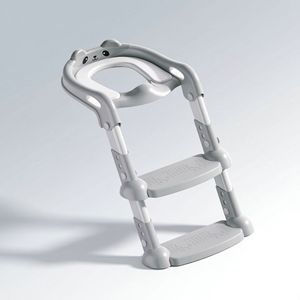 Bear Shaped Potty Training Seat With <b>Step</b> <b>Stool</b> For Children 3-6 Years Old - Product Image 3