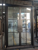 Ventana Abatible de Aluminio Personalizada con Doble Acristalamiento de Baja Emisividad y Rotura de Puente Térmico para Proyectos Residenciales