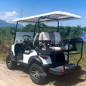 En stock, Nouveau véhicule utilitaire électrique 4x4 Club Car Golf Cart, Mini véhicule tout-terrain, Couleur personnalisable, 5-6 places, Haute performance, Durable, pour complexe hôtelier et campus - Product Image 3