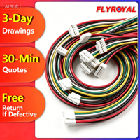 Rakitan Kabel JST XHB Kustom Male to Female 2 3 4 5 6 7 8 Pin Terminal Pitch Produsen Kabel 2.5mm Wiring Harness