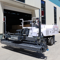Machine de nivellement vibratoire à laser pour béton, vente chaude, nouveau produit 2020, mini pompe à béton fournie, bras télescopique, moteur 4a