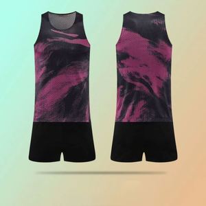 เสื้อกล้ามมาราธอนแบบสวมใส่สบายสำหรับทีมชายหญิง พิมพ์ลายถักทอ ระบายอากาศได้ดี เหมาะสำหรับการแข่งขัน - Product Image 6