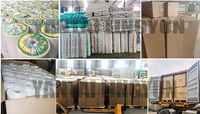 Rotoli di Fibra Adesiva 80gsm 90gsm 110gsm, Rotolo di Tessuto in Fibra di Vetro Autoadesivo per Prevenzione Crepe Muro in Gesso EPS 45gsm 60gsm