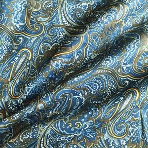 <span class=keywords><strong>Tissu</strong></span> <span class=keywords><strong>de</strong></span> doublure pour veste en polyester imprimé paisley bleu, doublure <span class=keywords><strong>de</strong></span> sac, <span class=keywords><strong>vente</strong></span> bon marché en usine <span class=keywords><strong>de</strong></span> Shaoxing - Product Image 5