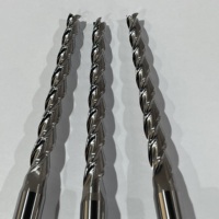 Fraise conique à extrémité plate en carbure D6x75xD10x120, 1° par face, fraise conique pour usinage CNC, fraise en carbure de tungstène
