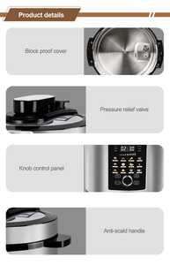 Nouvelle Conception <span class=keywords><strong>Autocuiseur</strong></span> Électrique Programmable à <span class=keywords><strong>Micro</strong></span>-ondes 5L/6L de Haute Qualité Multifonction Grande Capacité pour Cuisson du <span class=keywords><strong>Riz</strong></span> - Product Image 4