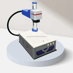 Tai tag Dog Tag Kinh Tế Tốc độ nhanh Vàng Gun CNC sợi Laser đánh dấu giá máy 30 Wát raycus in ấn Máy ID thẻ máy in - Product Image 2