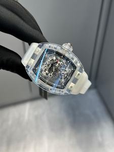 Montre mécanique de luxe haut de gamme Top Factory Tourbillon 56-01 en cristal avec saphir, montre tonneau tendance - Product Image 3