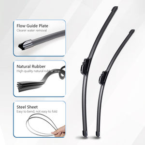 ใบปัดน้ำฝนยางธรรมชาติคุณภาพสูงแบบไร้โครง ขนาด 14-28 นิ้ว สำหรับ<span class=keywords><strong>รถ</strong></span>ยนต์ กำลังเป็นที่นิยม - Product Image 4