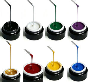 उच्च सटीक रंग संतृप्ति चिकनी प्रवाह और संगतता के साथ नाखून कला डिजाइन के लिए उच्च रंग संतृप्ति चिकनी प्रवाह और संगतता के साथ - Product Image 2