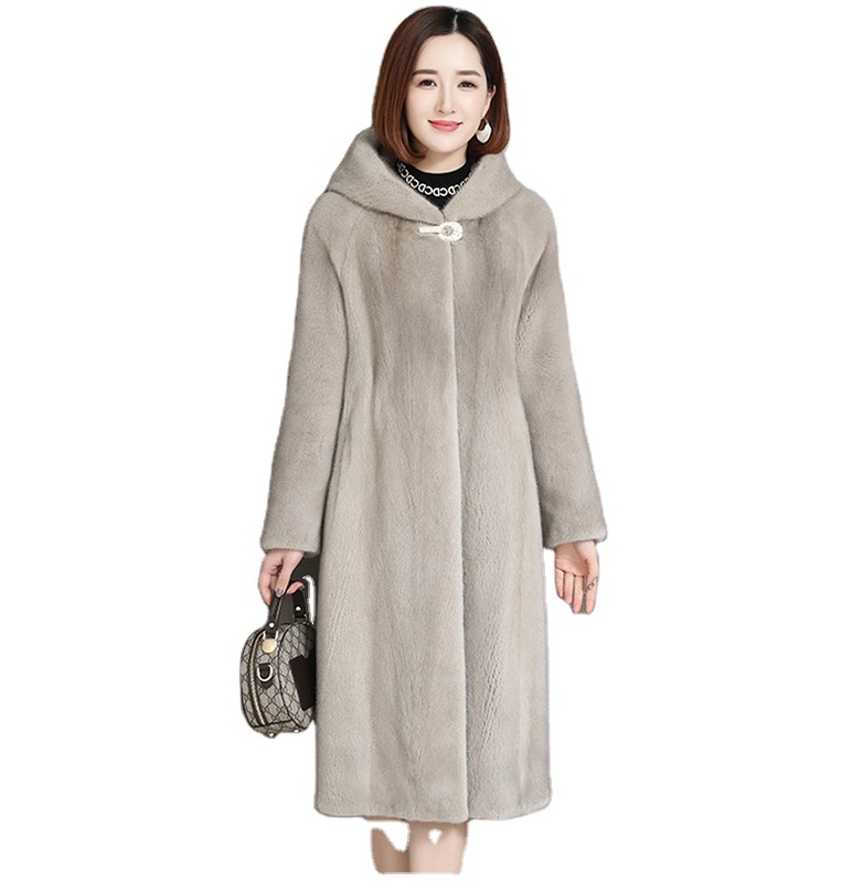 Custom Winter Women Fleece Lining Trench