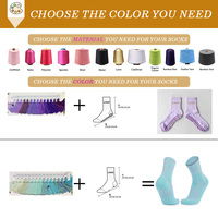 Chaussettes de compression en tricot pour hommes et femmes - Antibactériennes, respirantes, absorbant la transpiration, anti-frottement pour le cyclisme, la course à pied et le quotidien