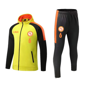 Jaket Training Sepak Bola Kualitas Terbaik Jaket Hoodie Kualitas Thailand Jaket Hoodie Tim Sepak Bola Custom - Product Image 1