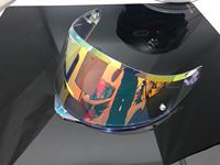 Casque croisé vintage rapide avec décalcomanies anti-buée et lentille Revo photochromique nouveau pour modèle AGV pour motos