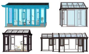 Nhà kính ven biển pergola những người khác thép sợi thủy tinh gỗ phòng ngủ Vật liệu arches veranda hội thảo đúc gian hàng nhà bong bóng - Product Image 3