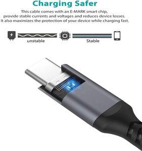 Cavo rapido USB tipo C 3A 5A cavo di ricarica rapida per ricarica a tipo C carga rapida per telefono cellulare <span class=keywords><strong>Samsung</strong></span> <span class=keywords><strong>Galaxy</strong></span> S10 QC 3.0 - Product Image 3