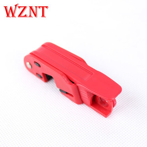 NT-L32 Thạc sĩ khóa tiêu chuẩn nhựa Grip chặt chẽ ngắt mạch khóa tagout Bộ dụng cụ với Key mở khóa cho MCB MCCB Loto khóa - Product Image 6