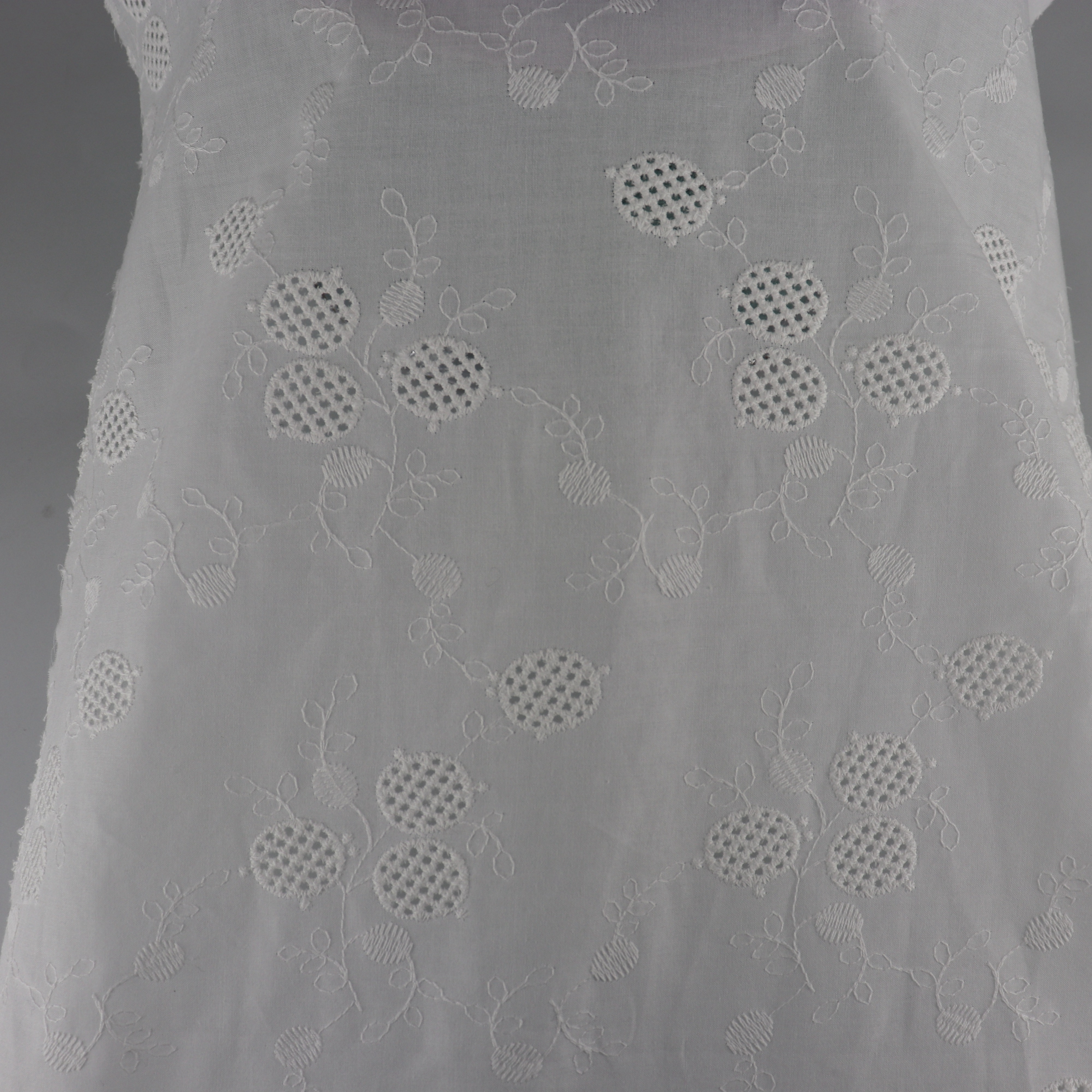 Вышитая хлопчатобумажная кружевная ткань RXF0883 для оптовой продажи