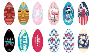 <span class=keywords><strong>Mini</strong></span>-skimboards en bois massif écologiques et imperméables, best-sellers de Yiwu, pour le <span class=keywords><strong>surf</strong></span>, unisexe, utilisables sur les lacs et les rivières - Product Image 3