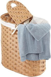 Cesta de lavandería plegable para el hogar JY con tapa, uso en la cocina de acero inoxidable, gran capacidad para almacenamiento de ropa sucia - Product Image 5