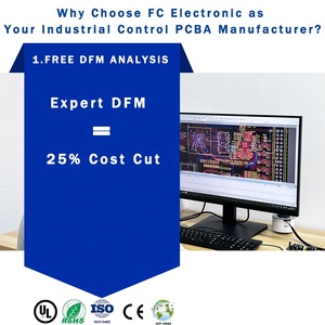 FC điện tử điều khiển công nghiệp bảng điện tử PCB lắp ráp tùy chỉnh pcba cho hệ thống thu thập dữ liệu tốc độ cao - Product Image 2