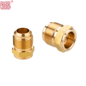 Raccord de tuyauterie à extrémité unique en laiton de haute qualité, moulage sous haute pression, pour climatisation, réfrigération, soudage, raccords à évasement - Product Image 5