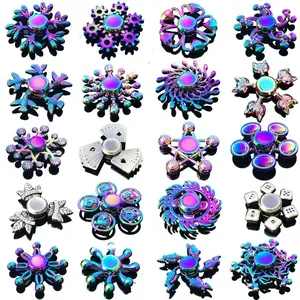 BB Wholesale Custom Logo New Hand Spinner Fidget Toys Adult Gyro Finger Fidget Metal Spinner Toy Metal Fidget Spiner Toys