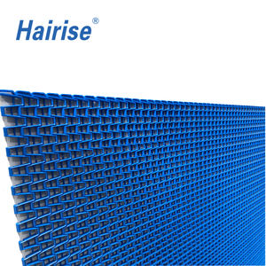 Plastik taşıma Har7920 serisi gömme ızgara dönüm plastik modüler konveyör bant - Product Image 6