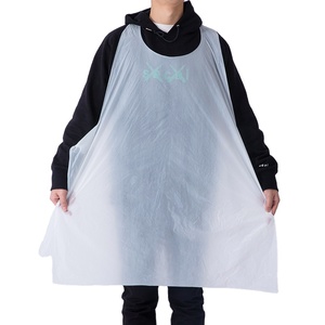 Robe d'isolement jetable CPE imperméable à manches longues avec boucle pour le pouce, directement de l'usine - Product Image 3