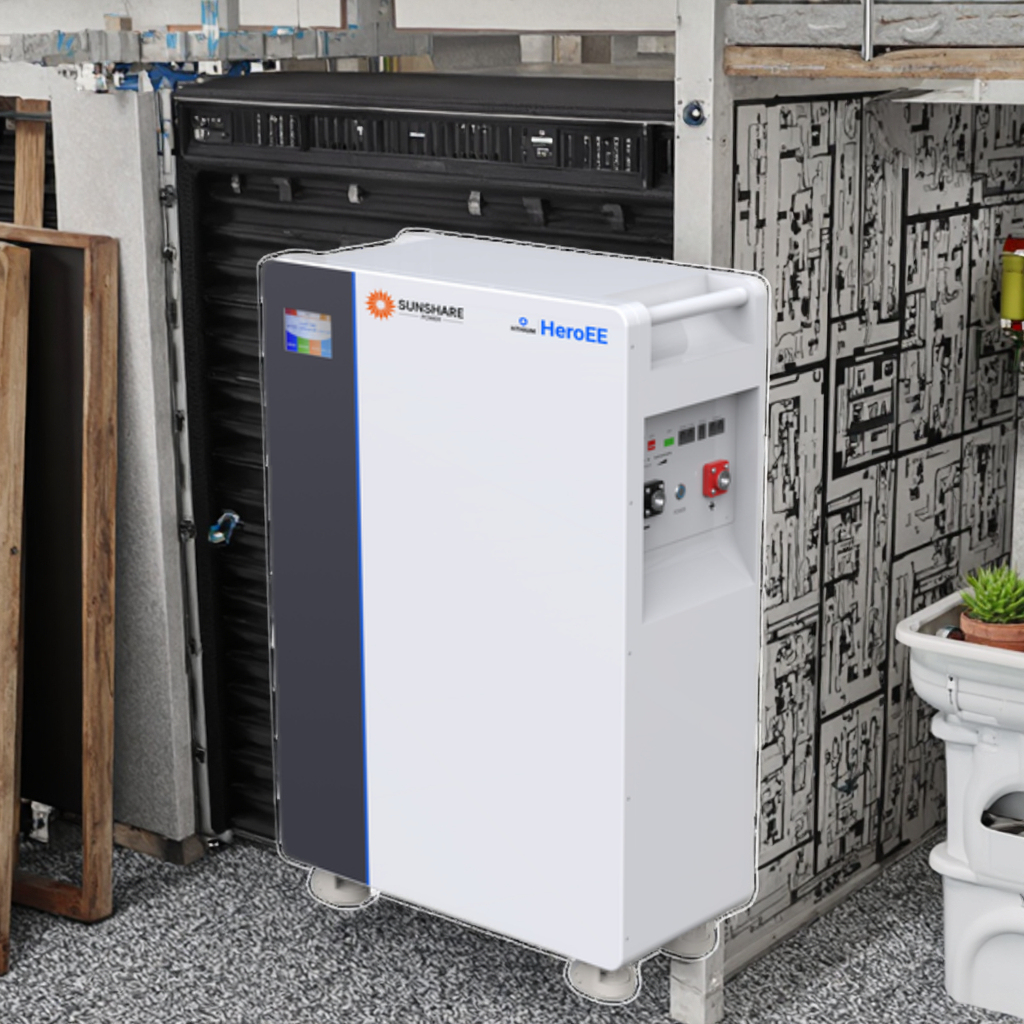 China Manufacturer LiFePO4 Solar Battery Energy System Hithium 16KWH Solar Station All in One Portable Power · image 5