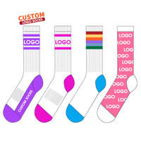 Nouvelles Chaussettes de Yoga 2026 à Succès pour Femmes, Mi-Mollet, Semelle Épaisse en Éponge, Antidérapantes pour la Course et le Pilates