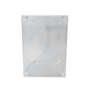 Boîte de terrarium en acrylique personnalisée haute transparence pour l'élevage et l'exposition des <span class=keywords><strong>reptiles</strong></span> - Product Image 2