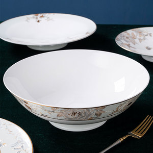 Services de vaisselle de luxe en porcelaine fine, en porcelaine royale, assiettes de présentation, vaisselle en céramique artisanale - Product Image 6