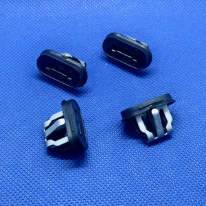 Tesla Model 3 <b>Bumper</b> Lower Skirt <b>Clip</b> 1110167-00-A Steel Fastener Replacement Part - Product Image 2