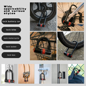 Garde vélo chaîne serrure Premium Heavy-Duty sécurité en acier épais résistant aux intempéries et résistant aux coupures pour une protection haut de gamme - Product Image 4