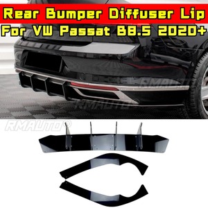For VW Passat B8.5 2020+ Body Kit Rear Bumper Splitter Rear Bumper <b>Diffuser</b> Lip Spoiler Cover Apron <b>Car</b> Accessories - Product Image 1