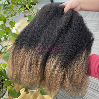 Cabello Humano Shoumei SDD para Trenzas al por Mayor # 30 # 33 100% Cabello Humano Brasileño Afro Kinky a Granel para Trenzas/Twists