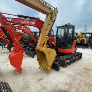 รถขุดตีนตะขาบ Kubota U55 มือสองแท้ 100% ขนาด 5 ตัน พร้อมบุ้งขุด เครื่องยนต์และปั๊ม Kubota ได้รับการรับรองมาตรฐาน EPA และ CE - Product Image 4