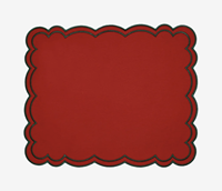 Serviette de table en lin et coton faite à la main pour Noël et le Nouvel An, bordure brodée, durable, écologique, chic, 60x60cm, personnalisable