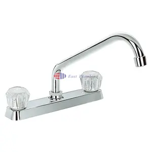 China cheap price 8 inch hot sale economic hot and cold kitchen sink faucet tap factory directly sale