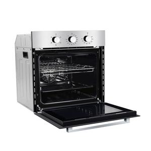 Junsky-Horno de <span class=keywords><strong>pared</strong></span> de convección integrado de 24 pulgadas, 3200W 65L con <span class=keywords><strong>asador</strong></span>, control de puerta de vidrio de triple capa, acero inoxidable - Product Image 3