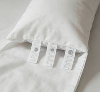 Étiquette RFID UHF passive longue portée, imperméable et lavable, pour vêtements, textiles et linge d'hôtel