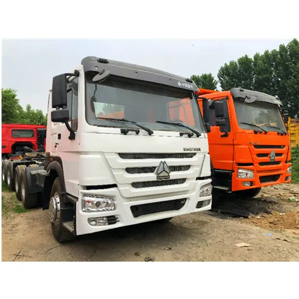 משמש סין Howo משאיות 6X4 371/375/420 hp משמש טרקטור משאית למכירה