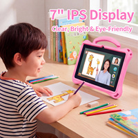 Tablet PC Android 7 Inci untuk Anak, Quad Core, Tablet Edukasi dengan Casing Kartun