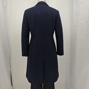 Abrigo Largo Vintage de Lana para Mujer ALBBCBS015, 50% Lana, 50% Poliéster, Cuello Camisero, Botones, Bolsillos - Product Image 2