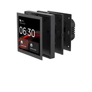 XZJ EU Tuya wifi zigbee smart touch pannello multifunzione dispositivo di sistema domestico intelligente schermo di controllo centrale 4 pollici 480*480